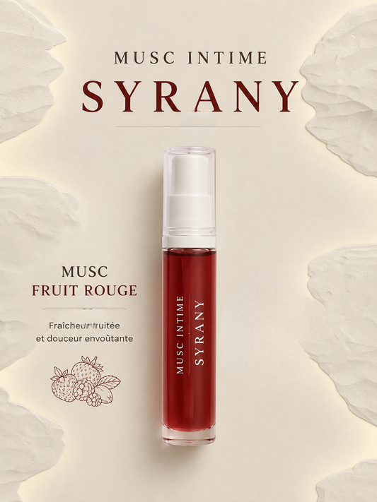 Musc intime fruit rouges